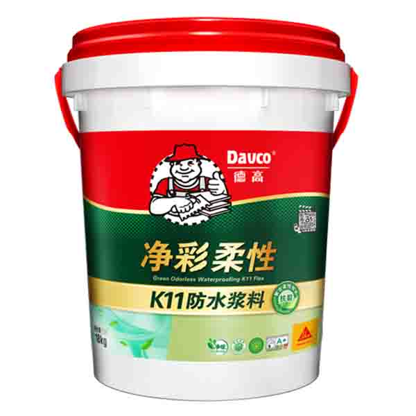 德高凈彩柔性K11防水漿料